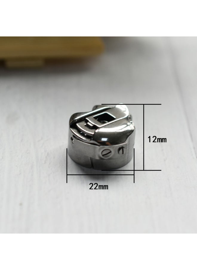 Generic - Industrial Flat Car Sewing Machine Bobbin Electric Computer Car Bobbin Bobbin Bobbin Bobbin Sleeve Thread Core Sleeve Bottom Line Tool Box Accessories-Color:Boxed/2 Bobbins +24 Bobbins-Model:No Specifications - Image 1
