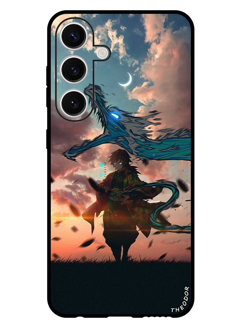 Theodor Protective Case Anti Scratch Shock Proof Bumper Cover For Samsung Galaxy S24 Plus Anime demon slayer - Image 1