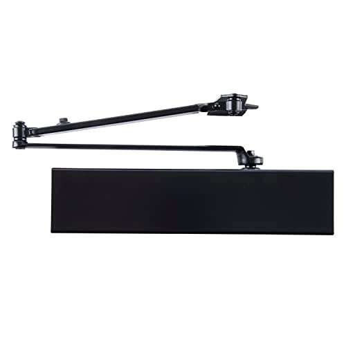 BRINKS Commercial - Heavy Duty All-in-One Commercial Door Closer, Matte Black Finish - Adjustable from Size 1 to Size 5 with a 180-Degree Opening Range - Image 3