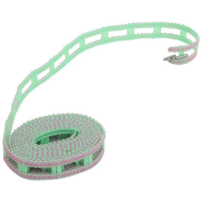 SpiderJuice SpiderJuice 5 Meter Clothesline Creative Useful Durable High Quality Nylon Non Slip Laundry Lingerie Underwear Camping Travelling Indoor Outdoor Clothes Drying Rope Line with Metal Hooks - Image 1