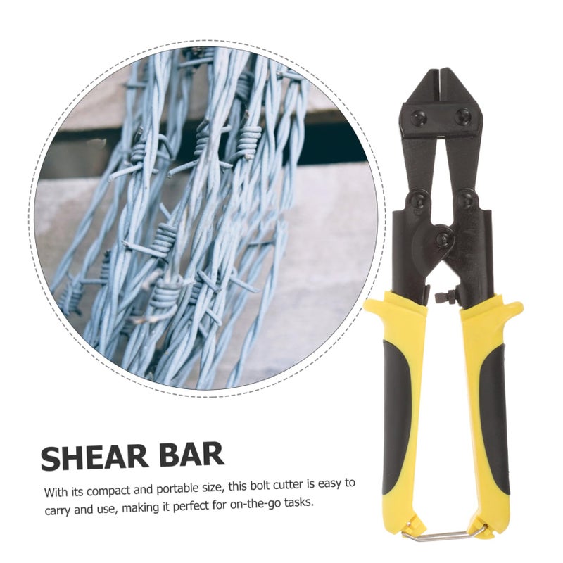 Heavy Duty Bolt Cutter with Ergonomic Handle for Cutting Wire Rods and Chains Compact Design - Image 5