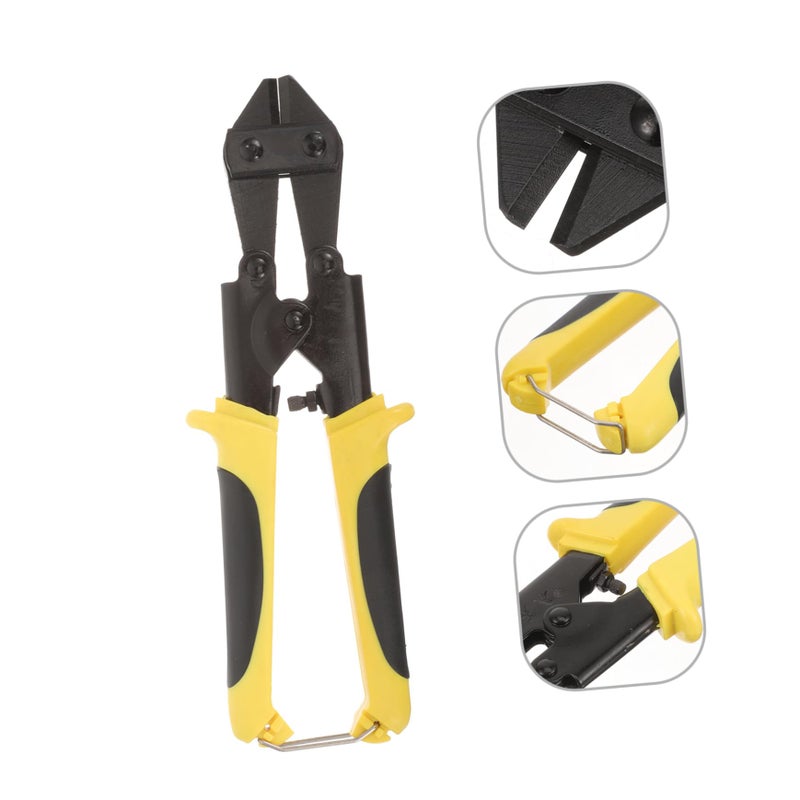 Heavy Duty Bolt Cutter with Ergonomic Handle for Cutting Wire Rods and Chains Compact Design - Image 4