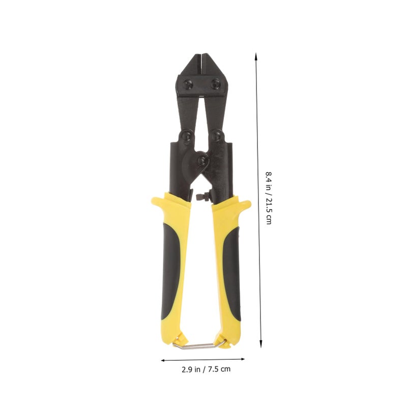 Heavy Duty Bolt Cutter with Ergonomic Handle for Cutting Wire Rods and Chains Compact Design - Image 3