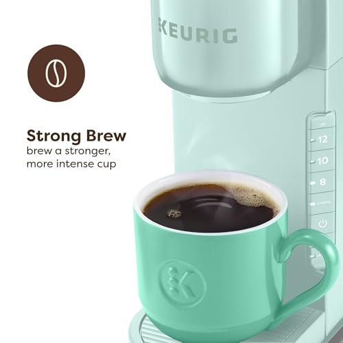 Keurig K-Express Single Serve K-Cup Pod Coffee Maker, 3 Brew Sizes, Strong Button Feature, 42oz Removable Reservoir, Mint - Image 2