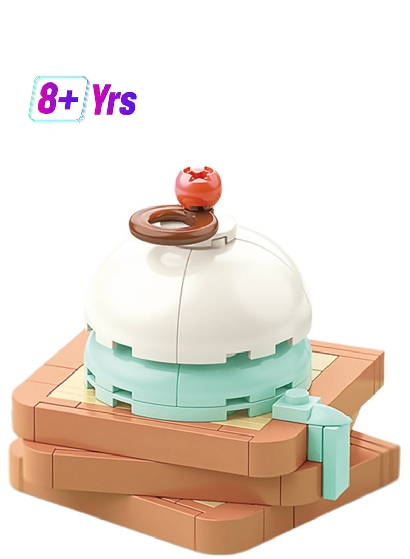 Mini Toast Ice Cream, Dessert Cake Food Assembly Toy Ornaments, Children'S Educational Assembly Model Gift - Image 1