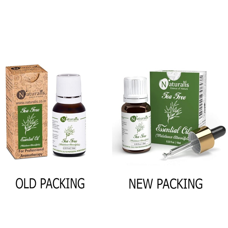 Naturalis Tea Tree Oil Tea Tree Oil for Acne Pimples and Scar Pure and No Dilution Tea Tree Hair Oil No Solvents Ideal for Aromatherapy 10ml - Image 5