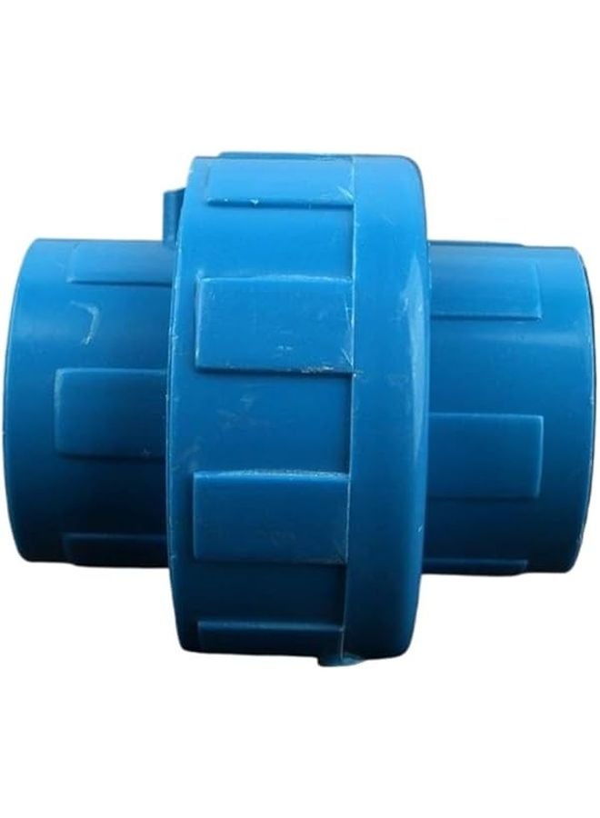 White PVC Union Connectors 25mm Plumbing Fittings For Garden Irrigation Aquarium 12pcs - Image 3