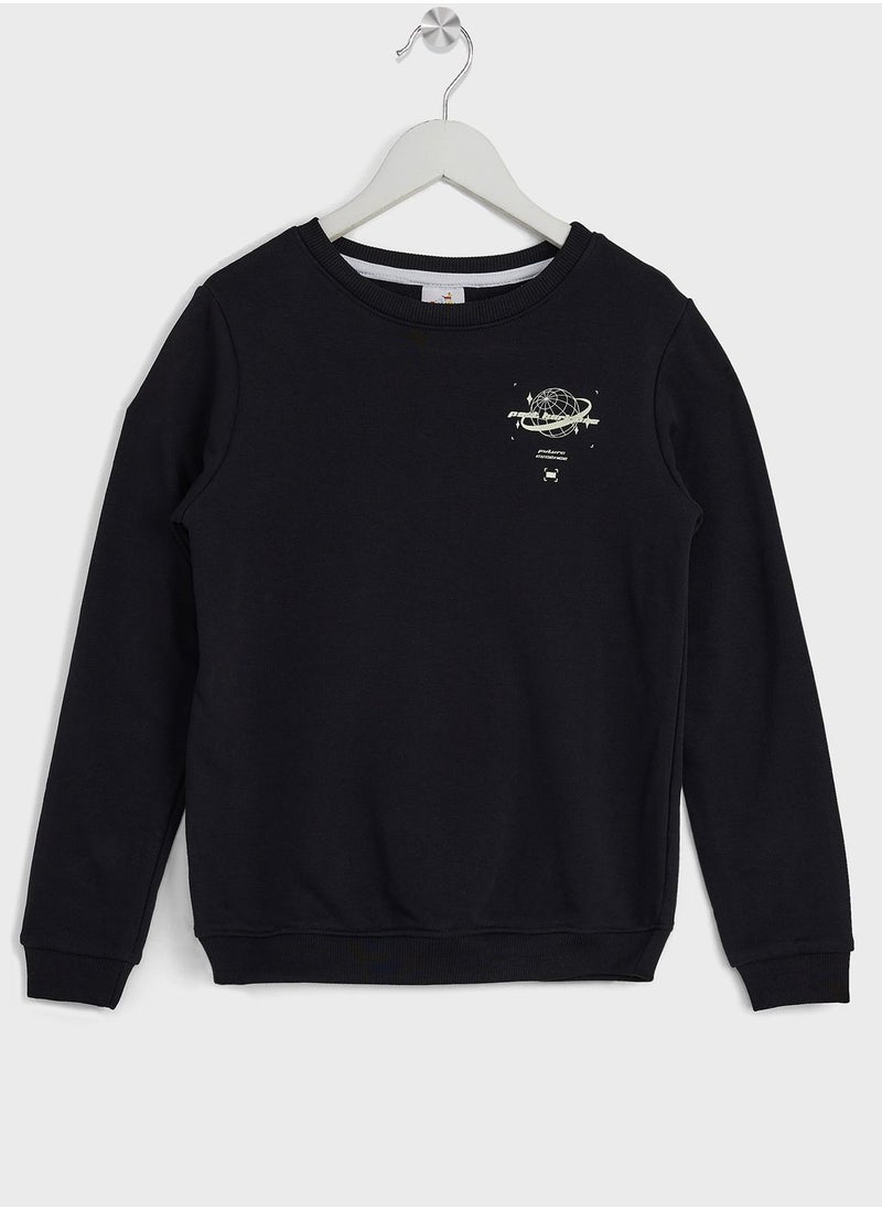 Pinata - Boys Back Printed Sweatshirt - Image 1