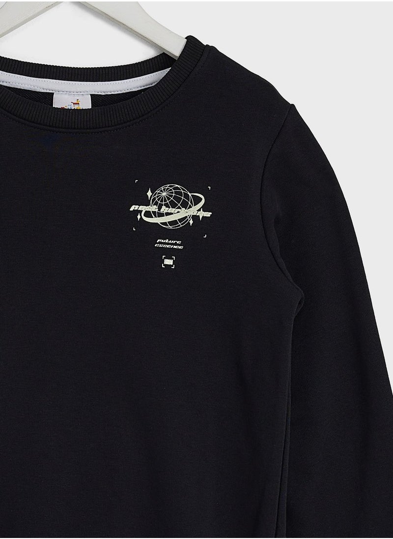 Pinata - Boys Back Printed Sweatshirt - Image 1