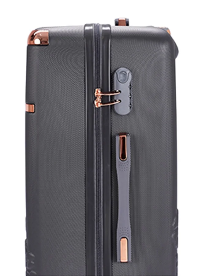 ليمرا طقم شنط سفر مكون من 5 حقائب أمتعة لون رمادي بمقاس 32"/28"/24"/20"/12 انش