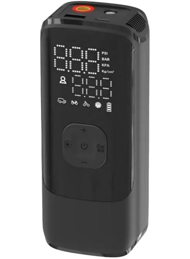Digital Air Compressor Tire Inflator (150 PSI) - Smart Auto Shut-Off - Essential Car Emergency Tool - Image 1