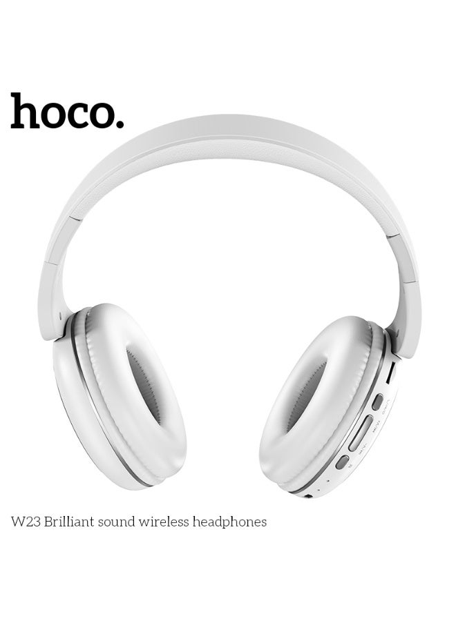 هوكو. سماعات رأس لاسلكية W23 بصوت رائع - Image 2