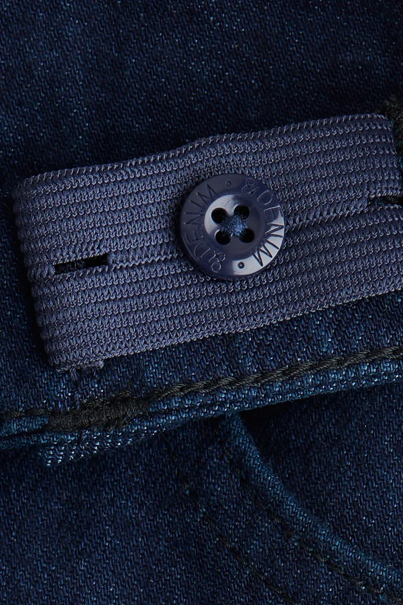 H&M Denim frill skirt