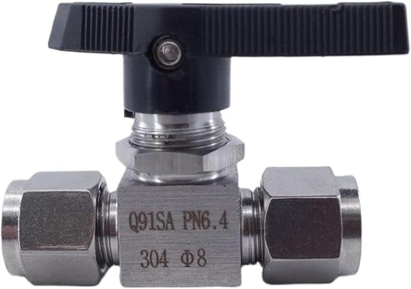 صمام كروي من الفولاذ المقاوم للصدأ 304 بقطر 3 مم، مجموعة بطاقات درجة الحرارة والضغط العالي - Image 1