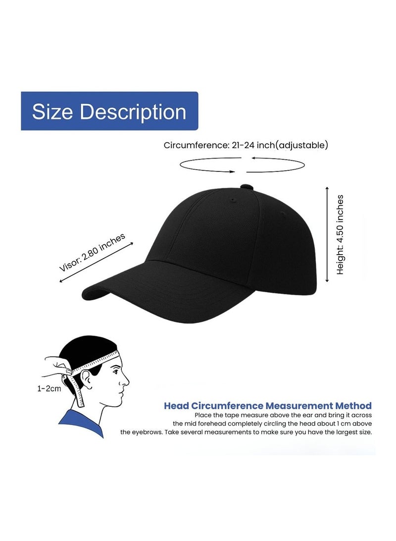 NENOUSH Sports Baseball Unisex Cap for both men and women With Metal Adjustable buckle closure - 100% Cotton cap  - Image 5