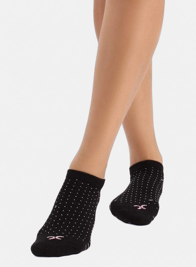 Carina Cotton Ankle Socks - 2 Pairs - Image 2