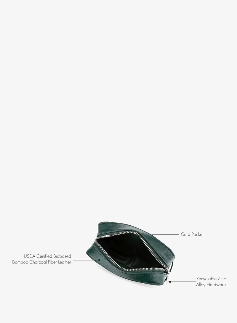 Veganologie  Mini Maze Shoulder Bag in Green for Women | Best Price UAE