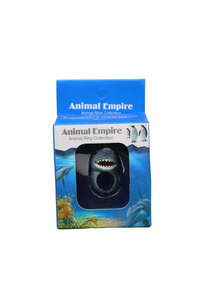 Animal Empire Shark Ring - ZZ16601  - Image 1