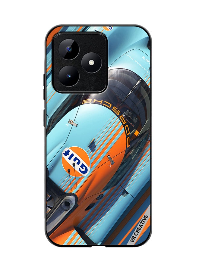VR CREATIVE Protective Case Cover For Realme C53 Porsche Gulf Design Multicolour - Image 1
