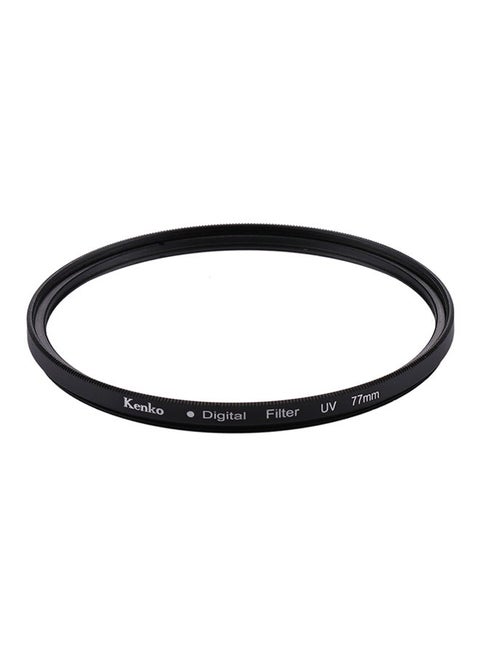UV Filter For 77mm Lens Black