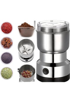 amzchef AMZCHEF Stainless Steel Multifunctional Grinder Smash Machine Coffee Beans Electric Grinder and Coffee Maker Household Electric Mixer Grinder (Multi)  - Image 1