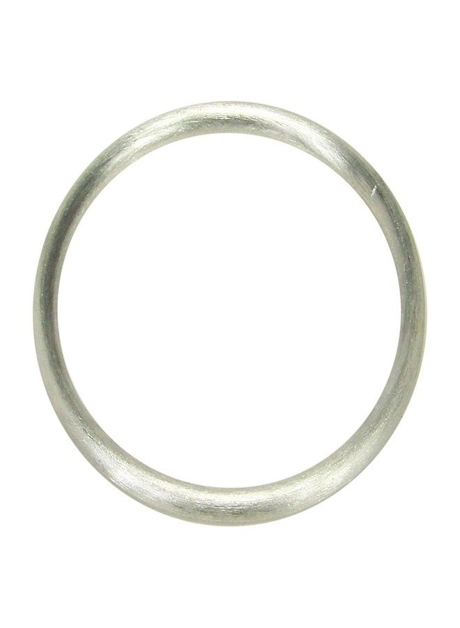 Sheila Fajl Round Tubular Bangle Bracelet in Brushed Silver Plated - Image 2