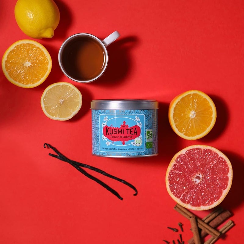 KUSMI TEA شاي كوسمي الأمير فلاديمير - شاي أسود عضوي - Image 4