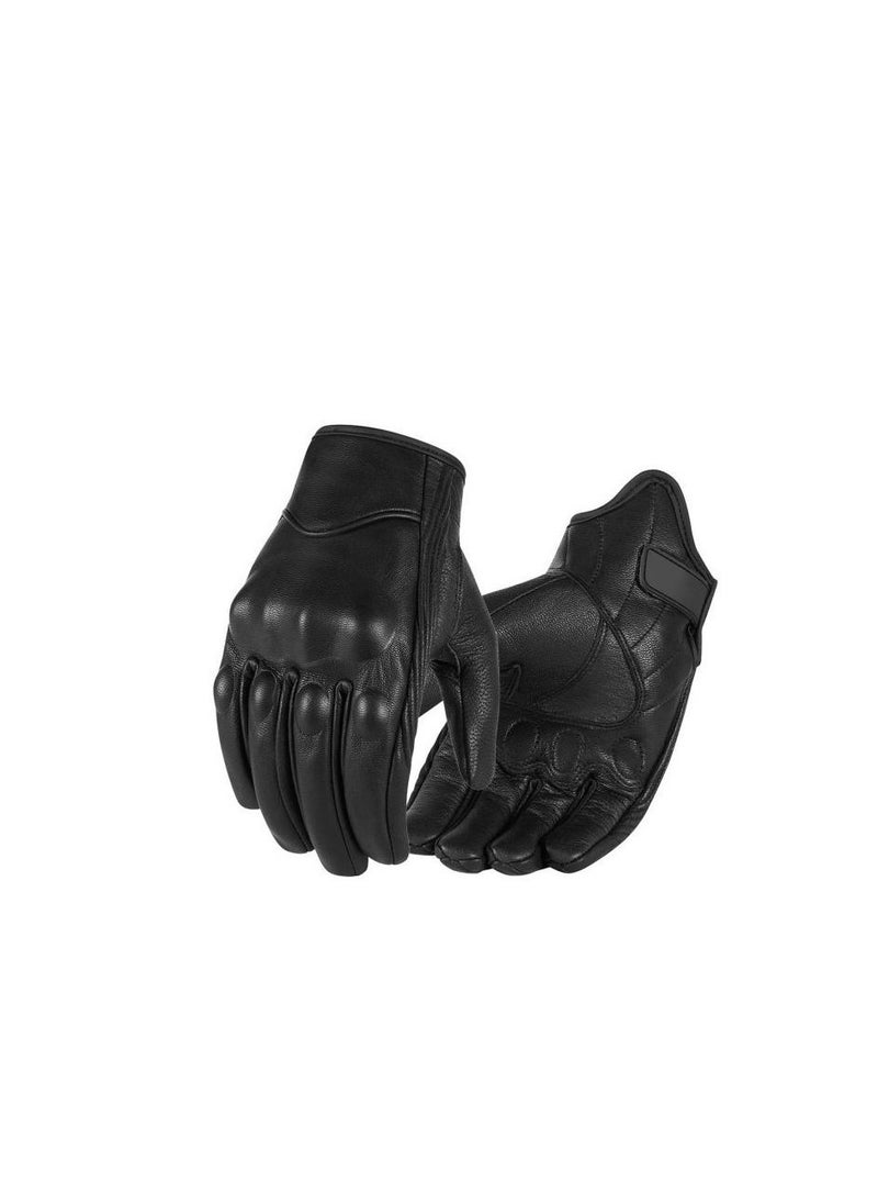 ICON - ICON Full Leather gloves Protective Gear for Motorcycles & Scooters - Image 1