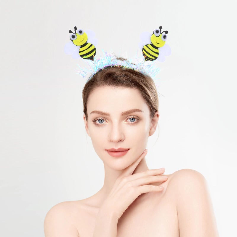 🧸 طوق رأس بنمط حشرة لطيف للحفلات والعروض - Image 2