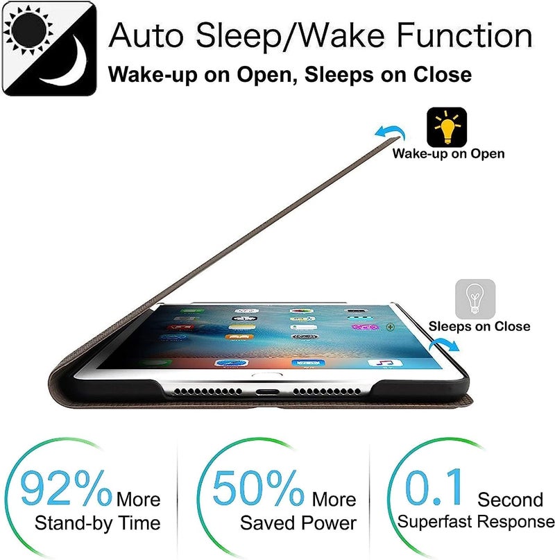 ProElite Cover for OnePlus Pad Go 11.35 inch Cover, Deer Multi Angle Flip Case Cover for OnePlus Pad Go 11.35 inch 2023, Support Auto Sleep Wake, Black - Image 4