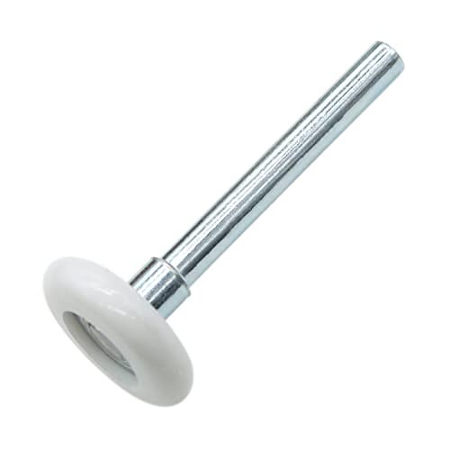 Xadnitu Garage Door Roller, White 1.8" Quiet Nylon Garage Door Wheels 4" Stem for Garage Track Replacement with Premium Sealed 11 Ball Bearing, 10 Packs - Image 2