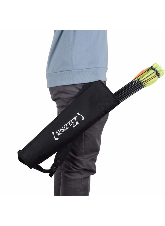 Yls Archery Arrow Quiver Holder -Adjustable Arrow Backpack Bag Holder Hip Back Quiver for Arrows, Bow Hunting and Target Practicing - Image 4
