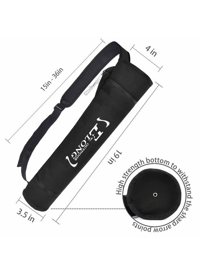 Yls Archery Arrow Quiver Holder -Adjustable Arrow Backpack Bag Holder Hip Back Quiver for Arrows, Bow Hunting and Target Practicing - Image 2