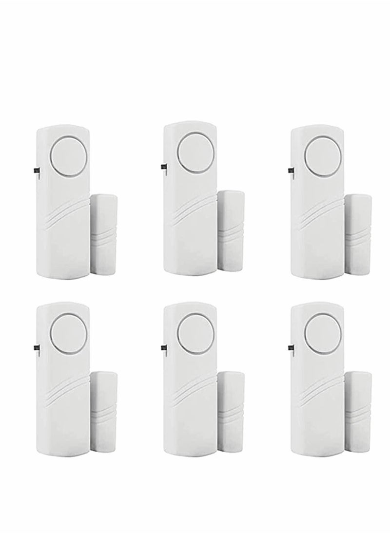 Y&D - Door Window Alarm, Burglar Home Security Wireless Magnetic Sensor Anti-Theft Pool Alarm for Kids Safety Toddler Open Sensor, 6 Pack - Image 1