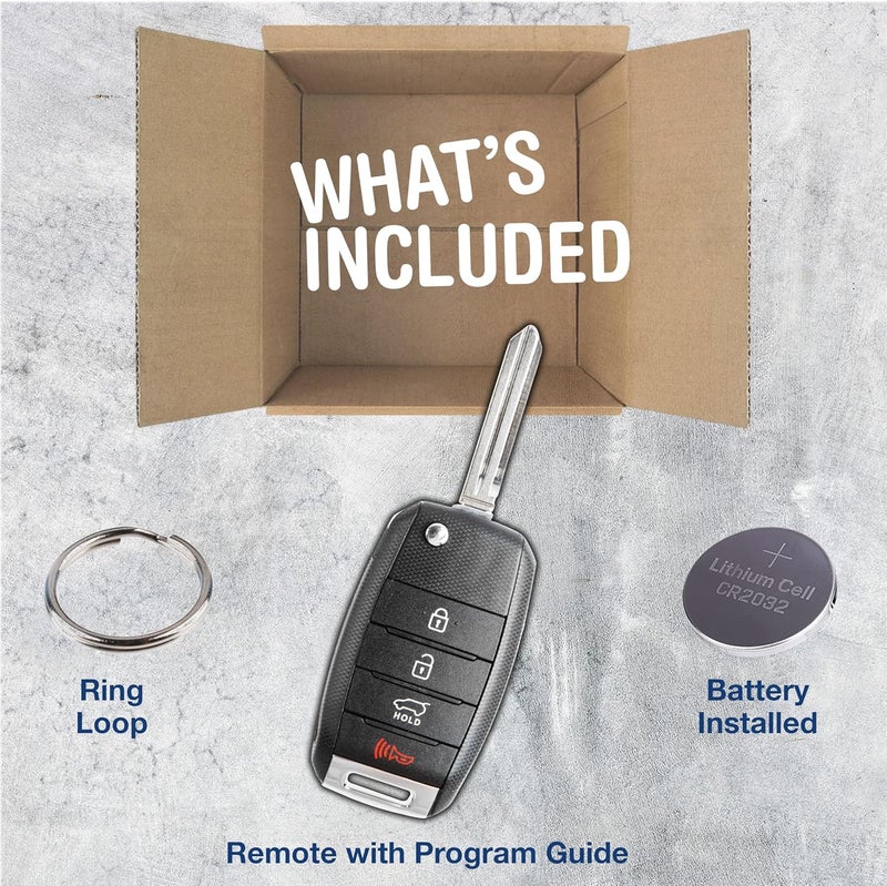 KeylessOption Keyless Entry Remote for Kia Forte OSLOKA-875T - Image 2