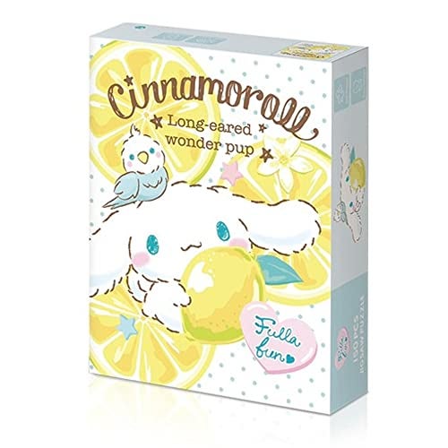 MENBLY Jigsaw Puzzle Cinnamoroll 150pcs Games for Family Bonding Boosting Cognitive Skills and Stress Relief Animated Characters Premium Quality Materials Challenging Puzzle Experience - Image 1