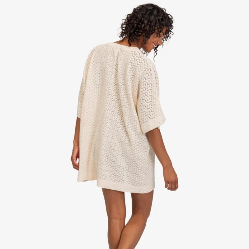 روكسي Fun Swell Beach Kimono Cover Up - Women