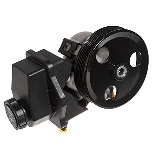 AUQDD 20-69989 Power Steering Pump (For 3.5L/3.9L V6) Compatible With 2006 2007 2008 2009 2010 2011 Chevy Impala /06-07 Monte Carlo (Power Assist Pump Replace 96-69989 88964571) - Image 2