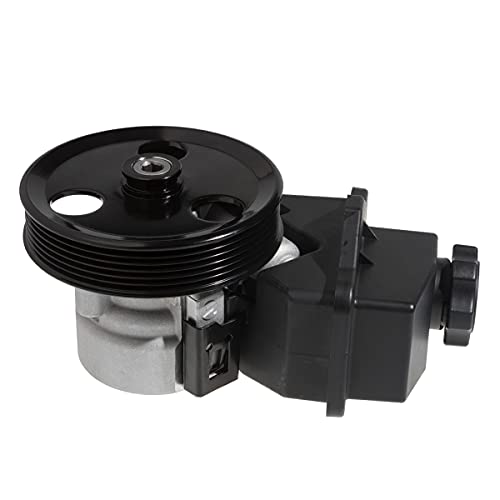 AUQDD 20-69989 Power Steering Pump (For 3.5L/3.9L V6) Compatible With 2006 2007 2008 2009 2010 2011 Chevy Impala /06-07 Monte Carlo (Power Assist Pump Replace 96-69989 88964571) - Image 3