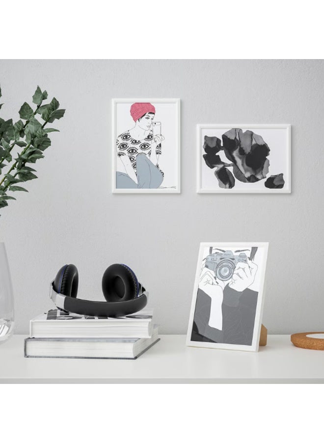 Ikea YLLEVAD - Frame - White - 13x18 cm - Image 3