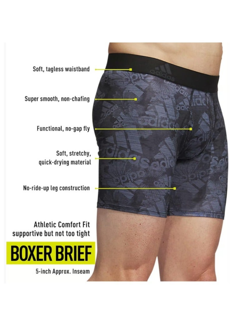 adidas By Stella McCartney 1-Pack Men's Performance Micro fiber Boxer Brief Underwear - Image 1