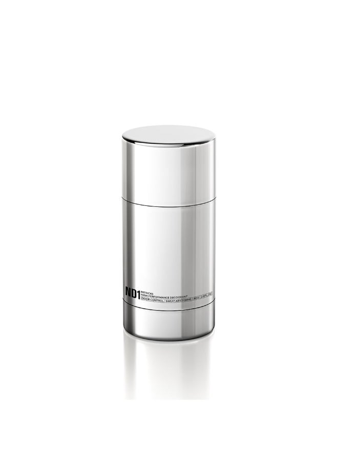 PATRICKS ND1 High Performance Aluminum Free Deodorant for Men Stick Notes of Italian Bergamot and Neroli Fragrance Long Lasting Odor Sweat Protection Vegan Sulfate Cruelty Free 80G - Image 2