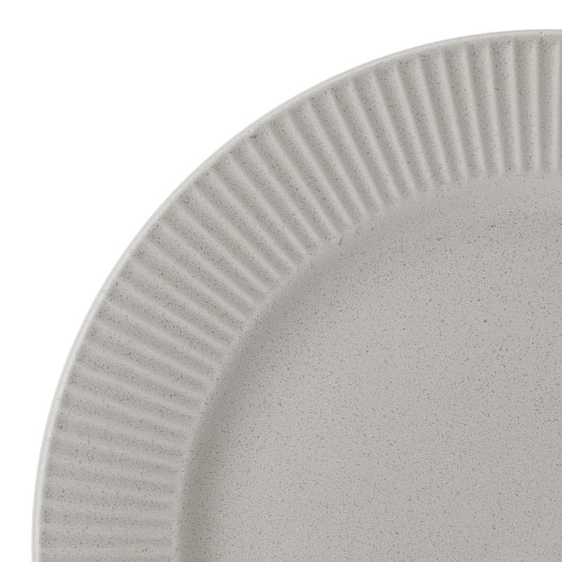 Pfaltzgraff Tranquility 12 Piece Plates Bowls Dinnerware Set, Service for 4, Cream - Image 3