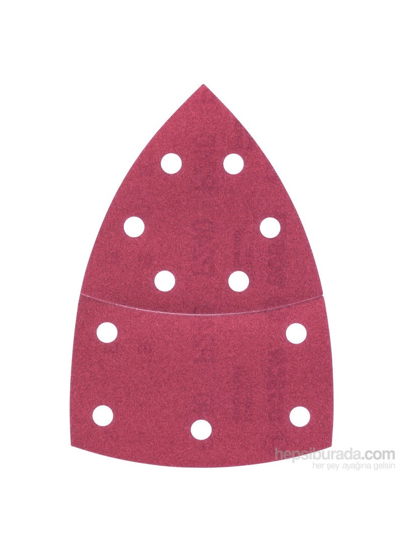 BOSCH - Multi Sanding Paper 10 Pack, 102 X 62/93 Mm 240 Grit 11 Holes  - Image 2