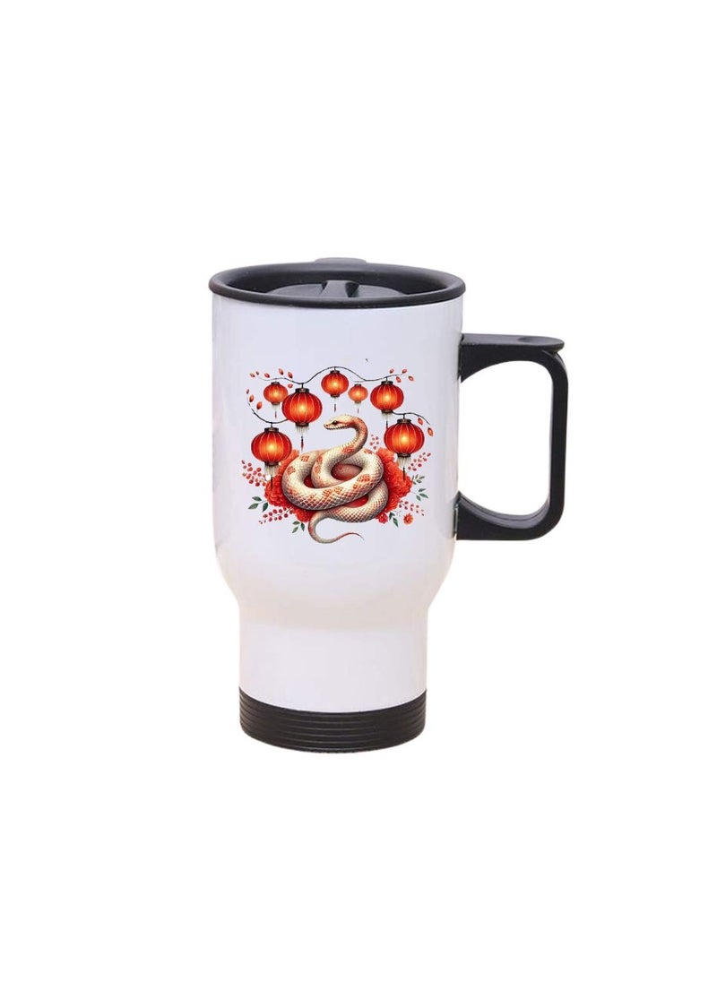 Generic - China Travel Mug–Insulated Stainless Steel Coffee Mug For Hot&Cold Drinks,Perfect For Commuting,Road Trips And Celebrate With Style–Leak-Proof Travel Mug - Image 1