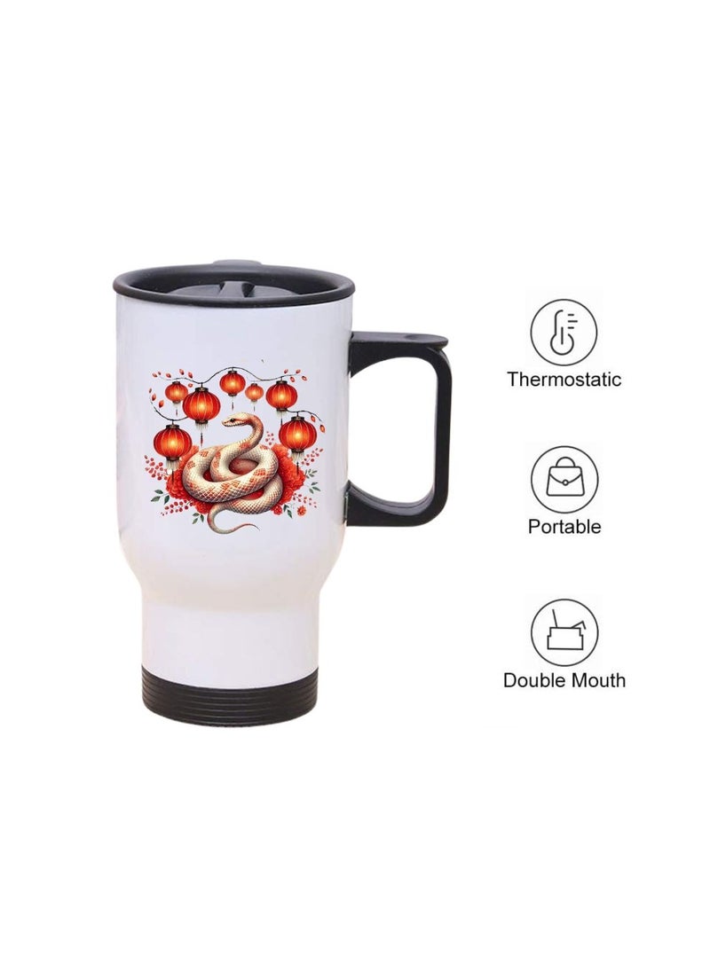 Generic - China Travel Mug–Insulated Stainless Steel Coffee Mug For Hot&Cold Drinks,Perfect For Commuting,Road Trips And Celebrate With Style–Leak-Proof Travel Mug - Image 1