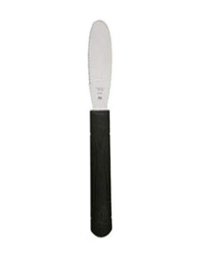 Mercer Culinary Millennia Wavy Edge Spreader, 3.5 Inch Blade, Black Handle - Image 4