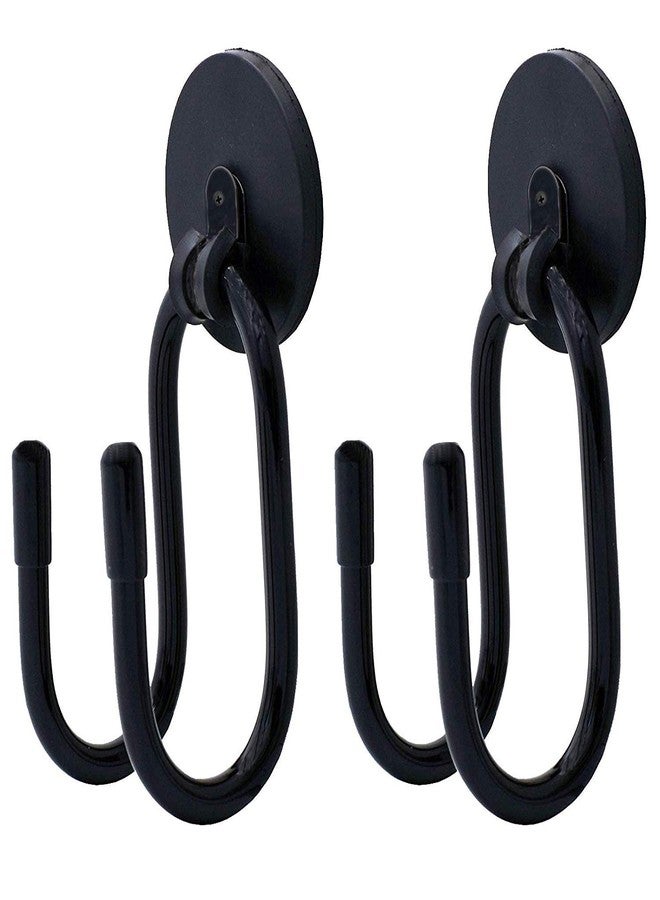 AUXPhome 2Pack Magnetic Hanger Magnetic Hook for Cowboy Hat, Hard hat, Cords,Tools,Bags,Towels, Shoes, Toys, Umbrella, Hand Tools, etc - Strong Magnet - No Scratches to The Surface - Image 2