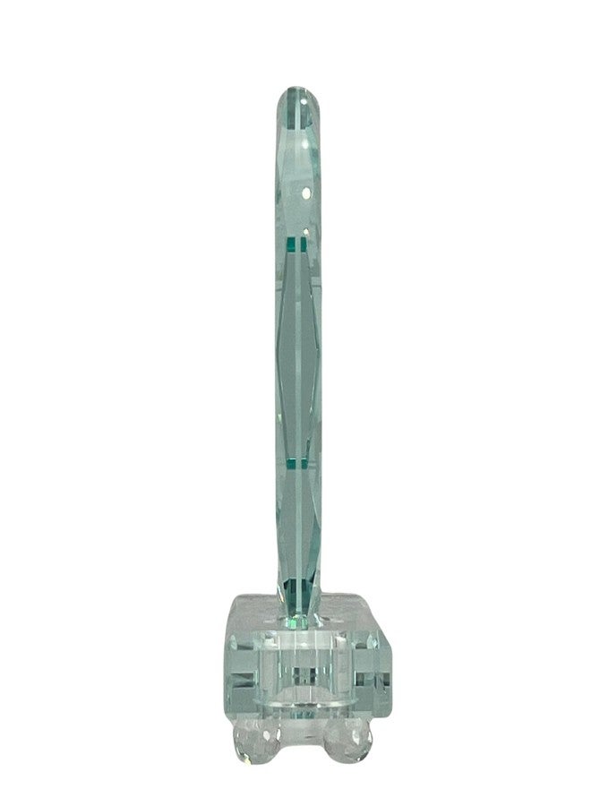 Express Medals Crystal MVP Trophy Award, 6 Inch, Octagon Shape, Champion Design with Black Gift Presentation Box Tournament Winner Trophies - Image 2