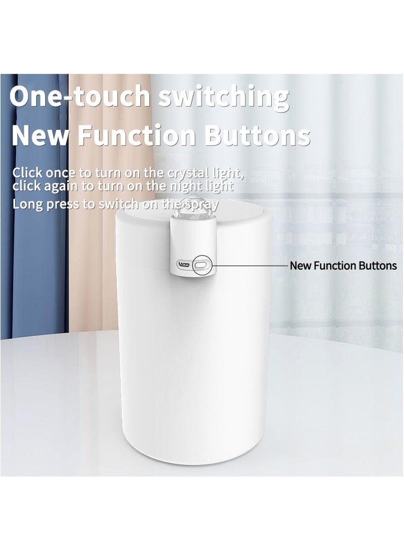 2000ML مزدوج رذاذ الهواء مرطب قدرة كبيرة العلاج بالروائح الزيت ناشر الصامت الغلاف الجوي ضوء أوتوماتيكي إيقاف - Image 3